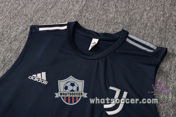 Juventus Soccer Vest + Shorts Blue Royal 2021-2022