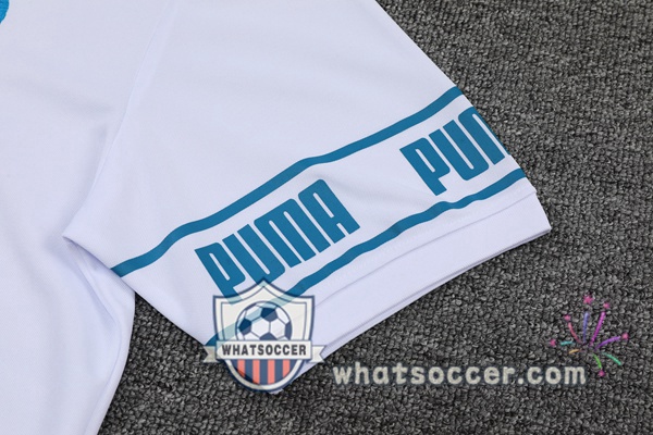 Training Polo Marseille OM + Pants White 2021-2022