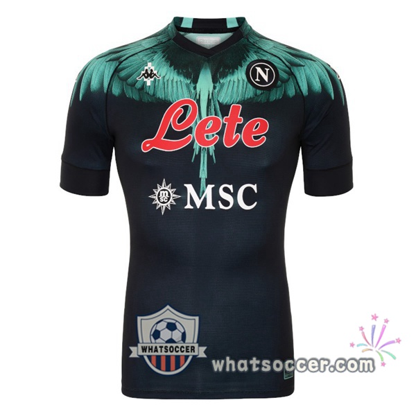 SSC Napoli Marcelo Burlon Limited Edition Soccer Jerseys 2020/2021