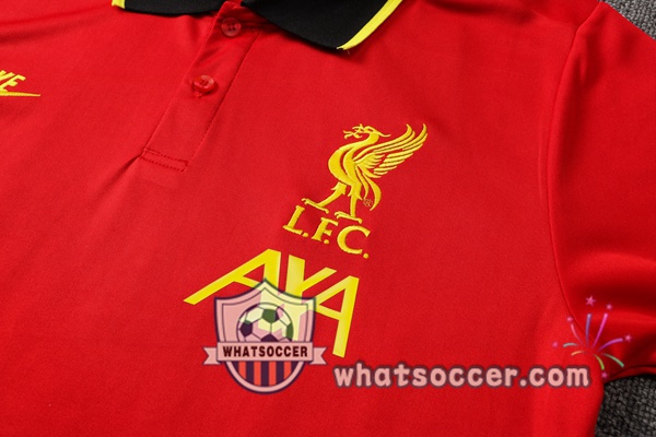Training Polo FC Liverpool + Pants Red 2021-2022