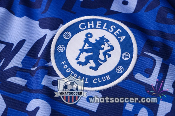 Training Polo FC Chelsea + Pants Blue 2021-2022
