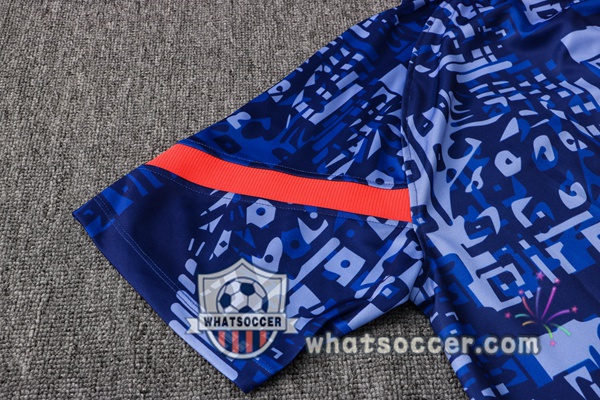 Training Polo FC Chelsea + Pants Blue 2021-2022