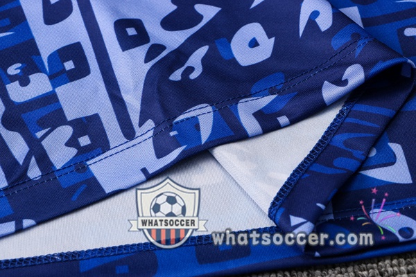 Training Polo FC Chelsea + Pants Blue 2021-2022