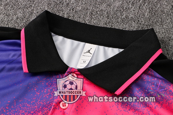 Training Polo Paris PSG + Pants Purple Black 2021-2022