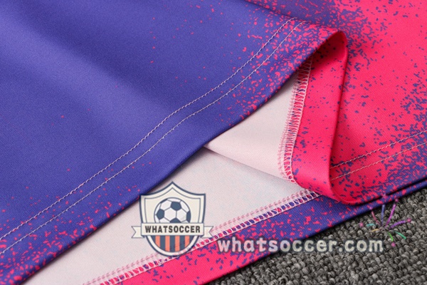 Training Polo Paris PSG + Pants Purple Black 2021-2022