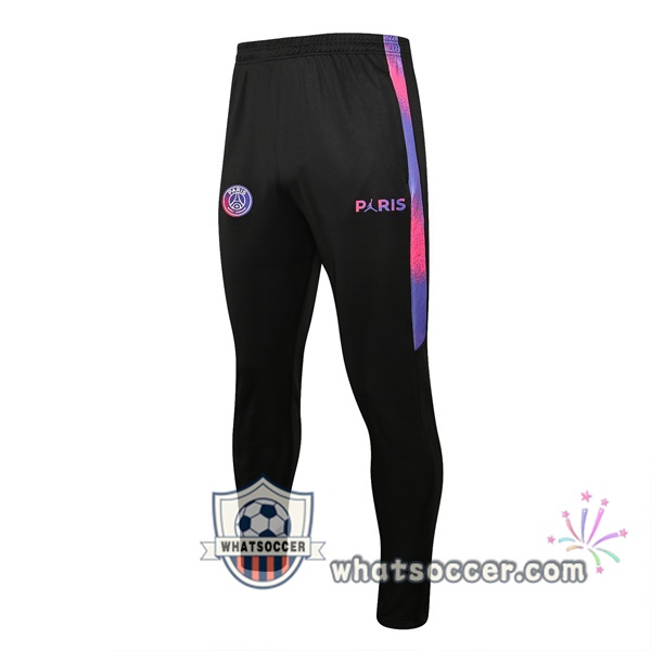Training Polo Paris PSG + Pants Black Purple 2021-2022