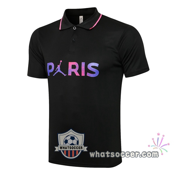 Training Polo Paris PSG Black Purple 2021-2022
