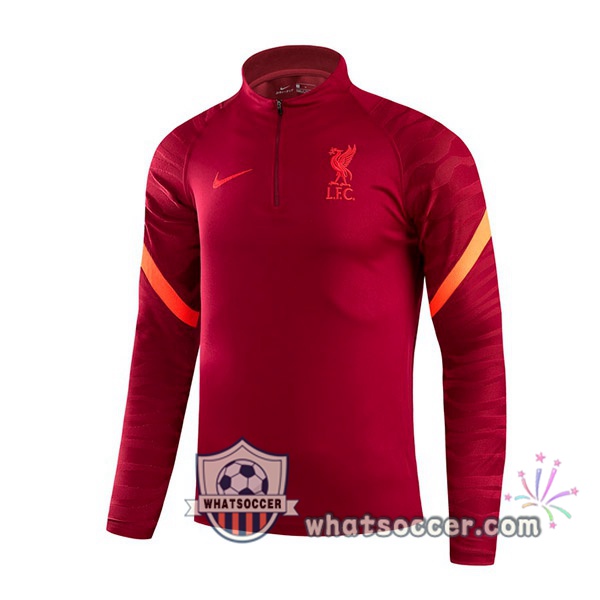 FC Liverpool Red Soccer Sweater 2021-2022