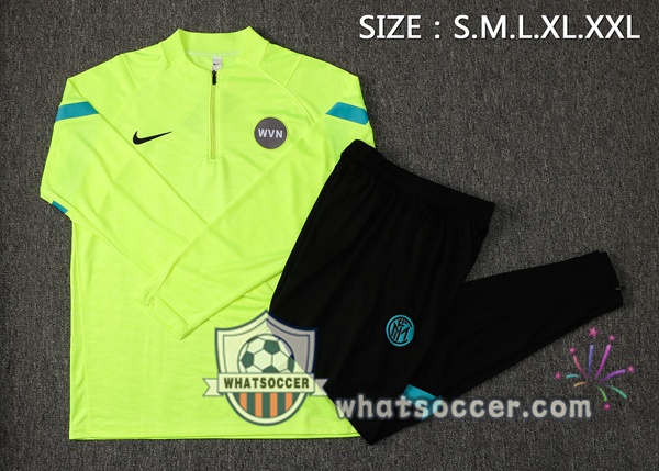 Inter Milan Green Tracksuit 2021-2022