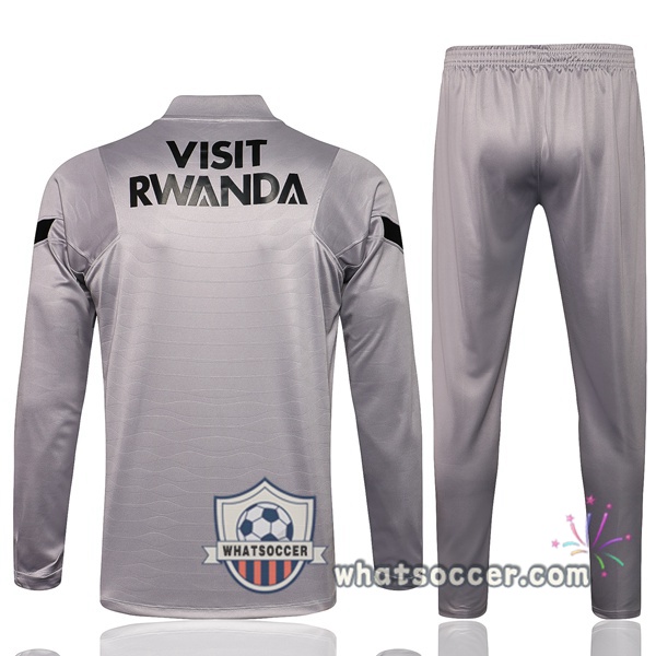 JORDAN Paris PSG Gray Tracksuit 2021-2022