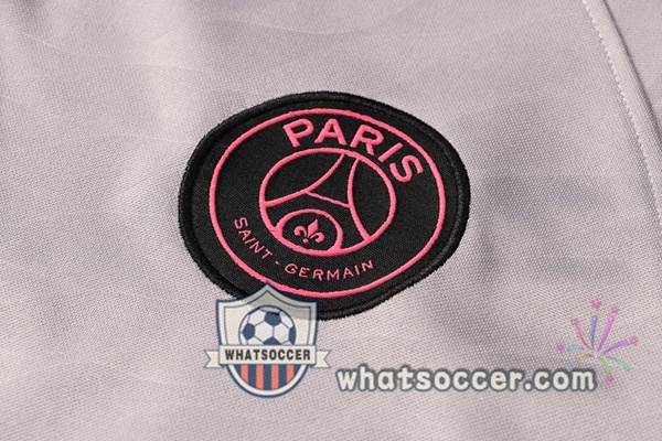 JORDAN Paris PSG Gray Tracksuit 2021-2022