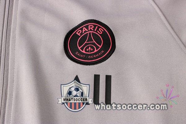Paris PSG Gray Training Jacket 2021-2022