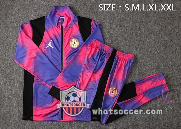 JORDAN Paris PSG Purple Training Jacket 2021-2022