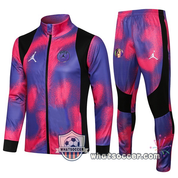 JORDAN Paris PSG Purple Training Jacket 2021-2022