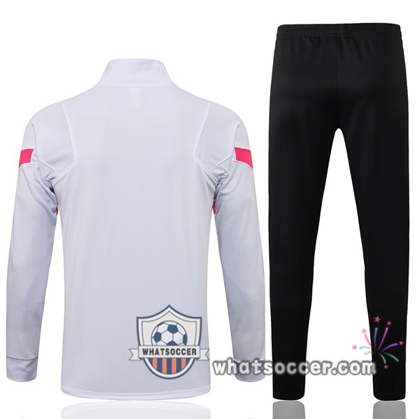 JORDAN Paris PSG White Training Jacket 2021-2022