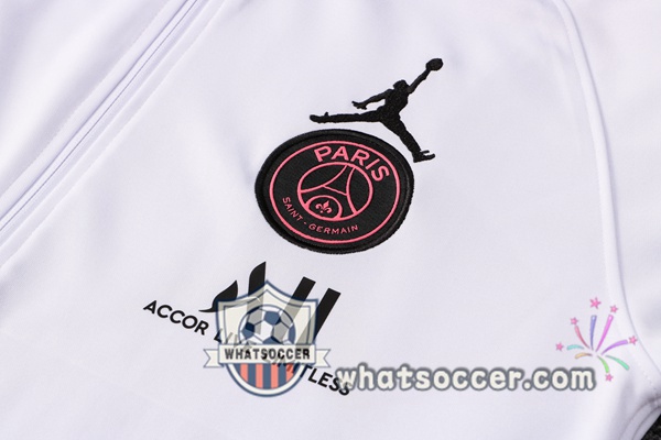JORDAN Paris PSG White Training Jacket 2021-2022