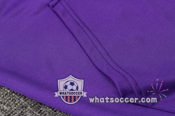JORDAN Paris PSG Purple Hooded Jacket 2021-2022