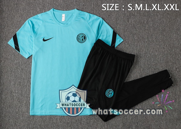 Inter Milan Training T-Shirts + Pants Blue 2021-2022