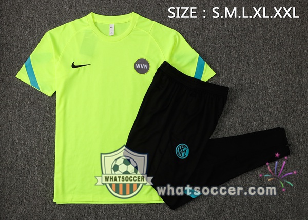 Inter Milan Training T-Shirts + Pants Green 2021-2022