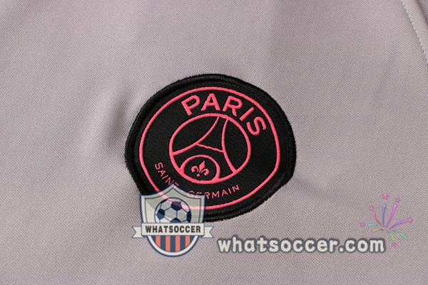 Paris PSG Training T-Shirts + Pants Gray 2021-2022
