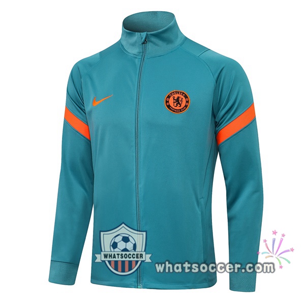 FC Chelsea Blue Soccer Jacket 2021-2022