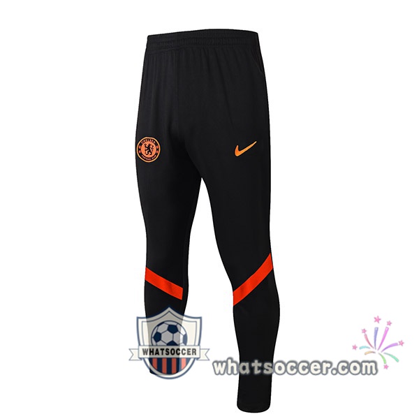 FC Chelsea Black Soccer Pants 2021-2022