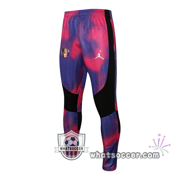 JORDAN Paris PSG Purple Black Soccer Pants 2021-2022