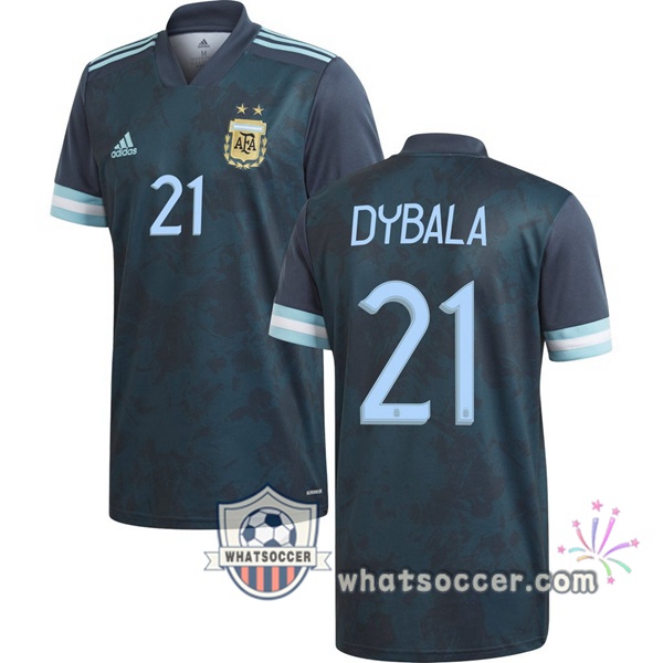 Argentina (DYBALA 21) Away Soccer Jerseys 2020-2021