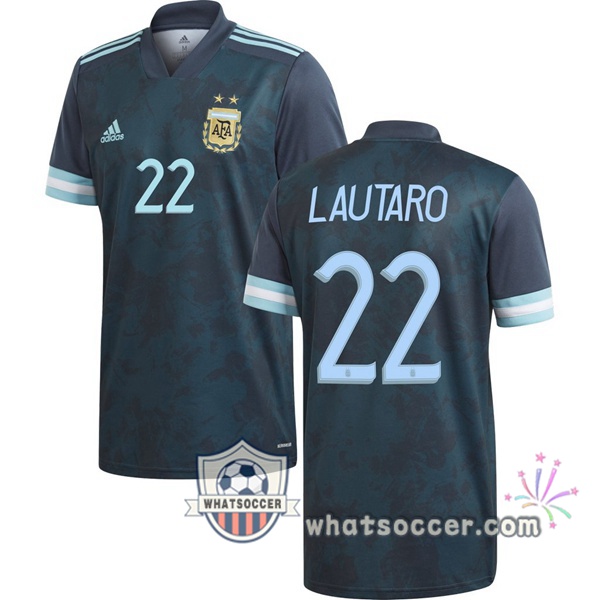 Argentina (LAUTARO 22) Away Soccer Jerseys 2020-2021