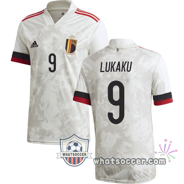 Belgium (LUKAKU 9) Away Soccer Jerseys 2020-2021