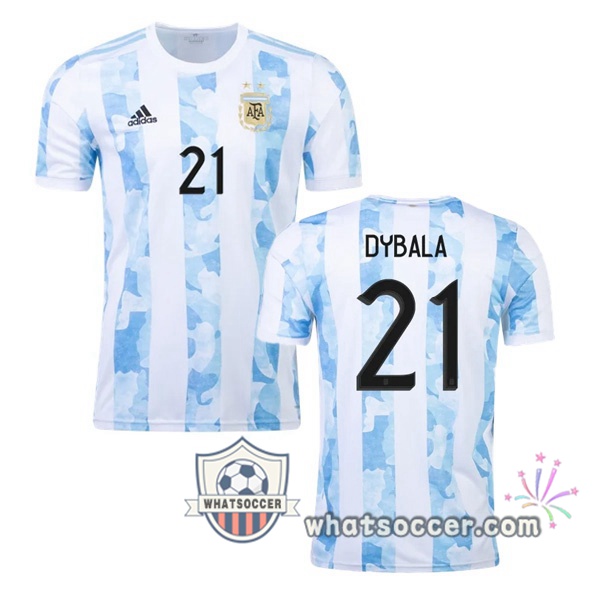 Argentina (DYBALA 21) Home Soccer Jerseys 2020-2021