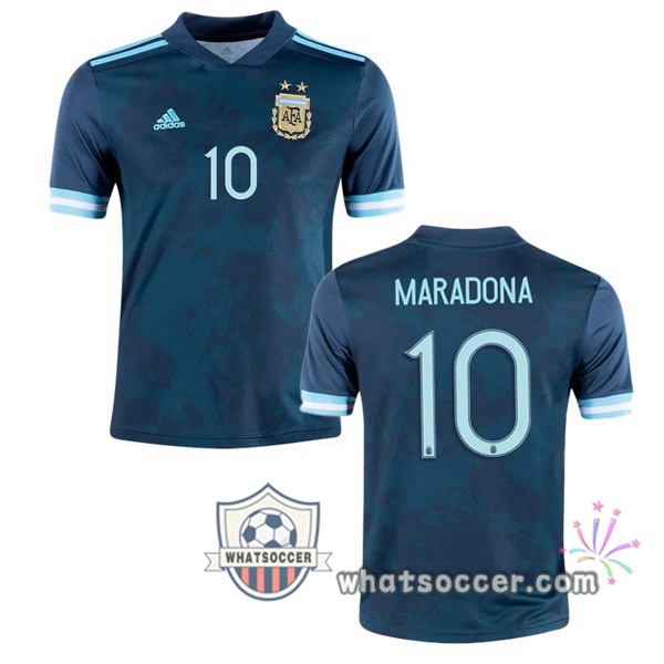 Argentina (MARADONA 10) Away Soccer Jerseys 2020-2021