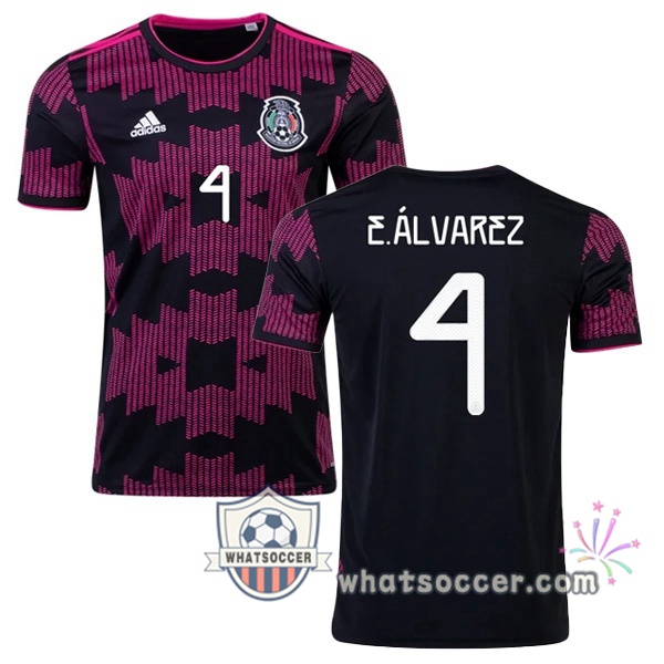 Mexico (E.ÁLVAREZ 4) Home Soccer Jerseys 2020-2021