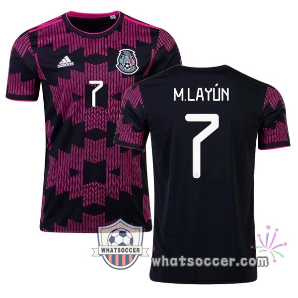 Mexico (M.LAYÚN 7) Home Soccer Jerseys 2020-2021
