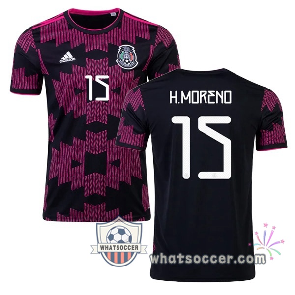 Mexico (H.MORENO 15) Home Soccer Jerseys 2020-2021