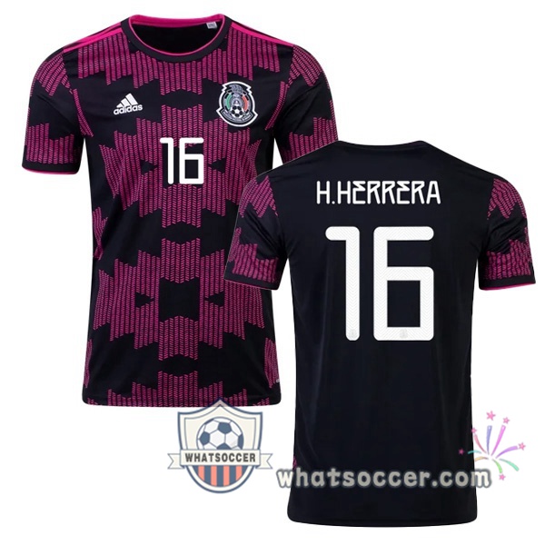 Mexico (H.HERRERA 16) Home Soccer Jerseys 2020-2021