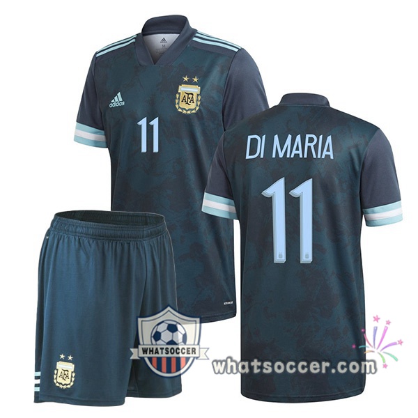 Argentina (DI MARIA 11) Kids Away Soccer Jerseys 2020-2021