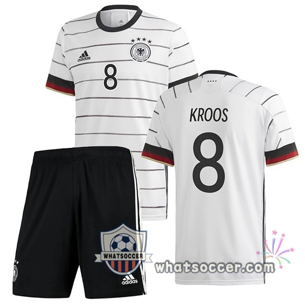 Germany (KROOS 8) Kids Home Soccer Jerseys 2020-2021