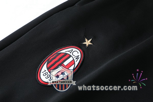 AC Milan Black Red Training Jacket 2021-2022