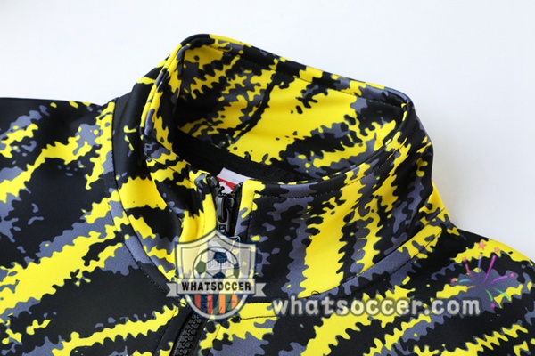 Dortmund BVB Yellow Black Training Jacket 2021-2022