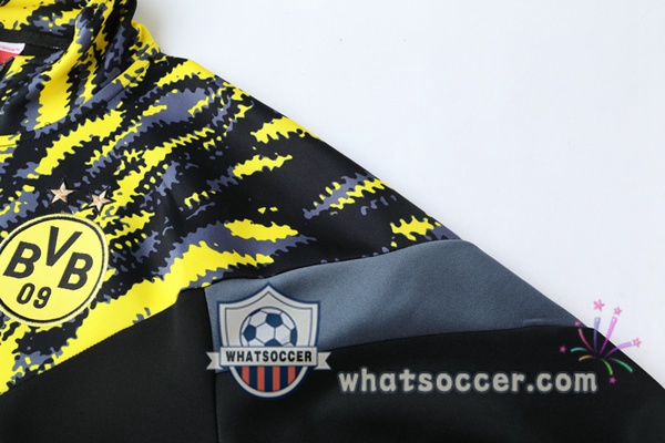 Dortmund BVB Yellow Black Training Jacket 2021-2022