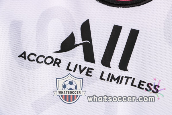 Training Polo Paris PSG + Pants White 2021-2022