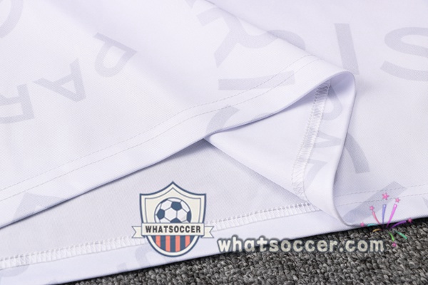 Training Polo Paris PSG + Pants White 2021-2022