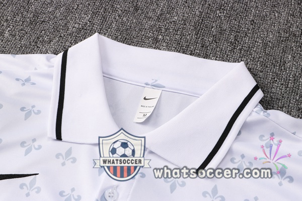Training Polo Paris PSG + Pants White 2021-2022