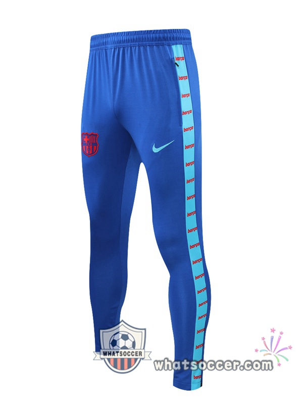 Training Polo FC Barcelona + Pants Blue 2021-2022