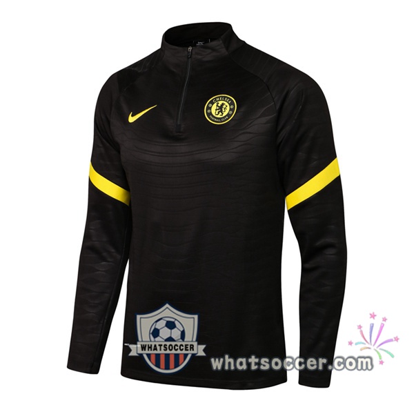 FC Chelsea Black Soccer Sweater 2021-2022