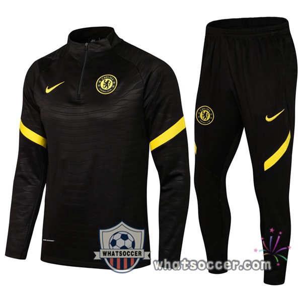 FC Chelsea Black Tracksuit 2021-2022