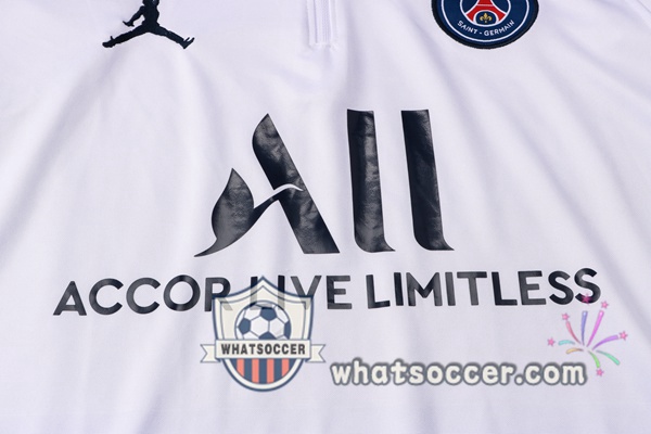 Paris PSG Jordan White Tracksuit 2021-2022