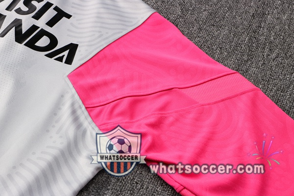 Paris PSG Jordan Gray Rose Tracksuit 2021-2022