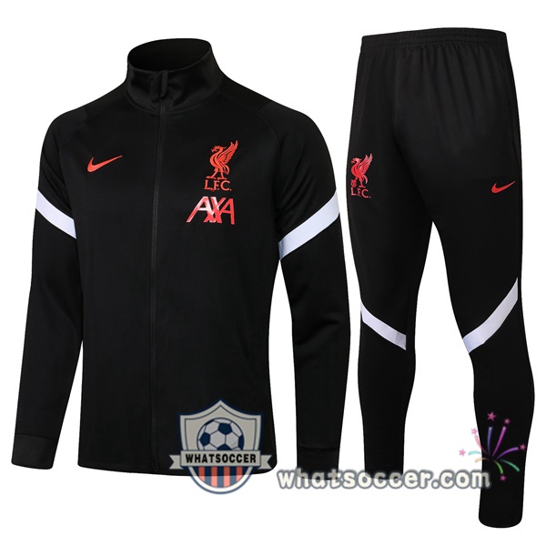 FC Liverpool Black Training Jacket 2021-2022